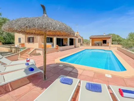 Location maison à Campos, Finca Sa Tanca mit privatem Pool
