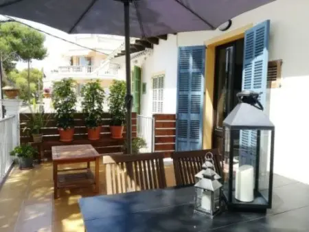 Location appartement à Porto Cristo, Touristenwohnung Pins mit Terrasse