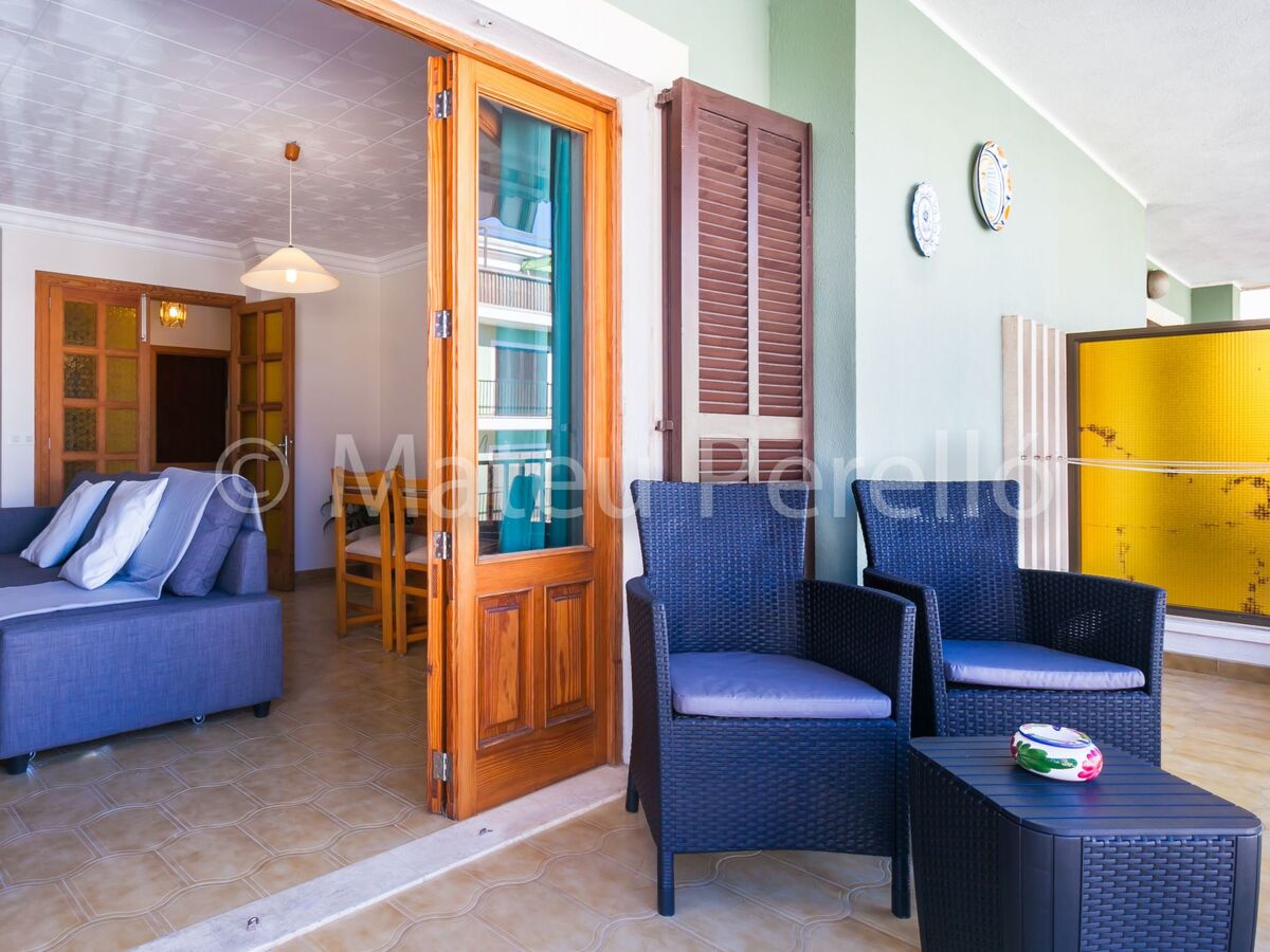 Appartement 6 pers. Can Picafort, balcon ensoleillé & terrasse BBQ - Photo 13