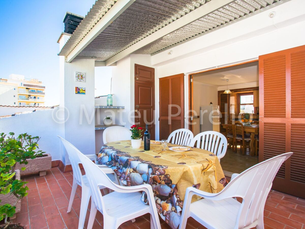 Appartement 6 pers. Can Picafort, balcon ensoleillé & terrasse BBQ - Photo 18