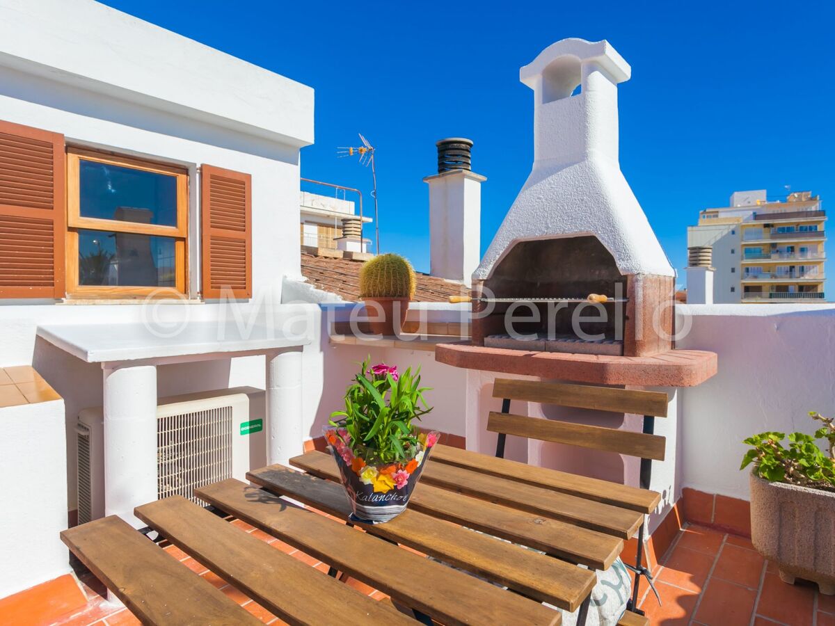 Appartement 6 pers. Can Picafort, balcon ensoleillé & terrasse BBQ - Photo 23
