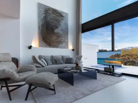Maison design 4 chambres avec piscine panoramique à Búger : photo 12