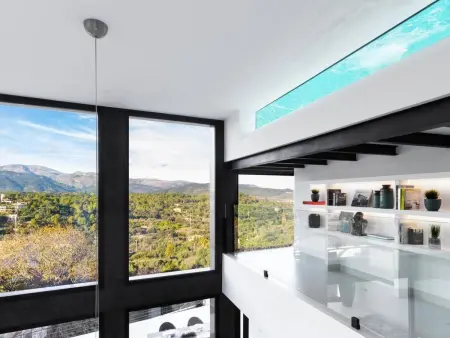 Maison design 4 chambres avec piscine panoramique à Búger : photo 18