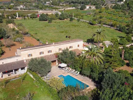 Location maison à Búger, Charmantes Ferienhaus in Búger mit Privatem Pool