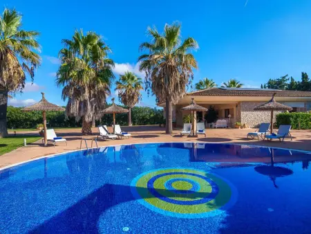 Location maison à Sa Pobla, Schönes Landhaus mit Pool für 6 Personen