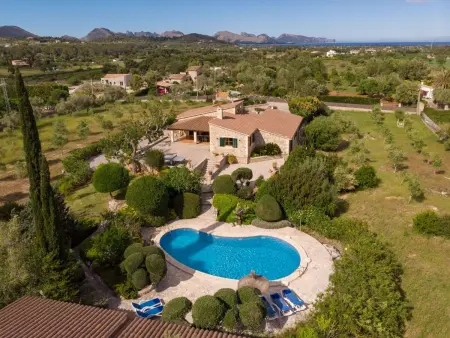 Location maison à Pollença, in Pollença mit Großem Pool