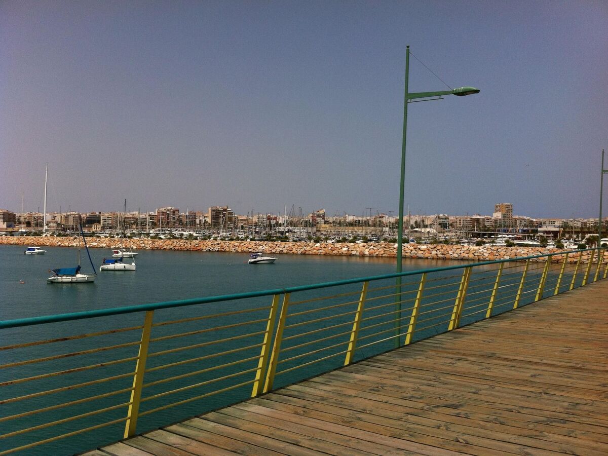 Appartement Torrevieja, terrasse toit et balcon, piscine - Photo 28