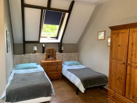 Gite - typisch bretonisches Bauernhaus mit Pool, Maison 4 personnes à Plounerin - Photo 12
