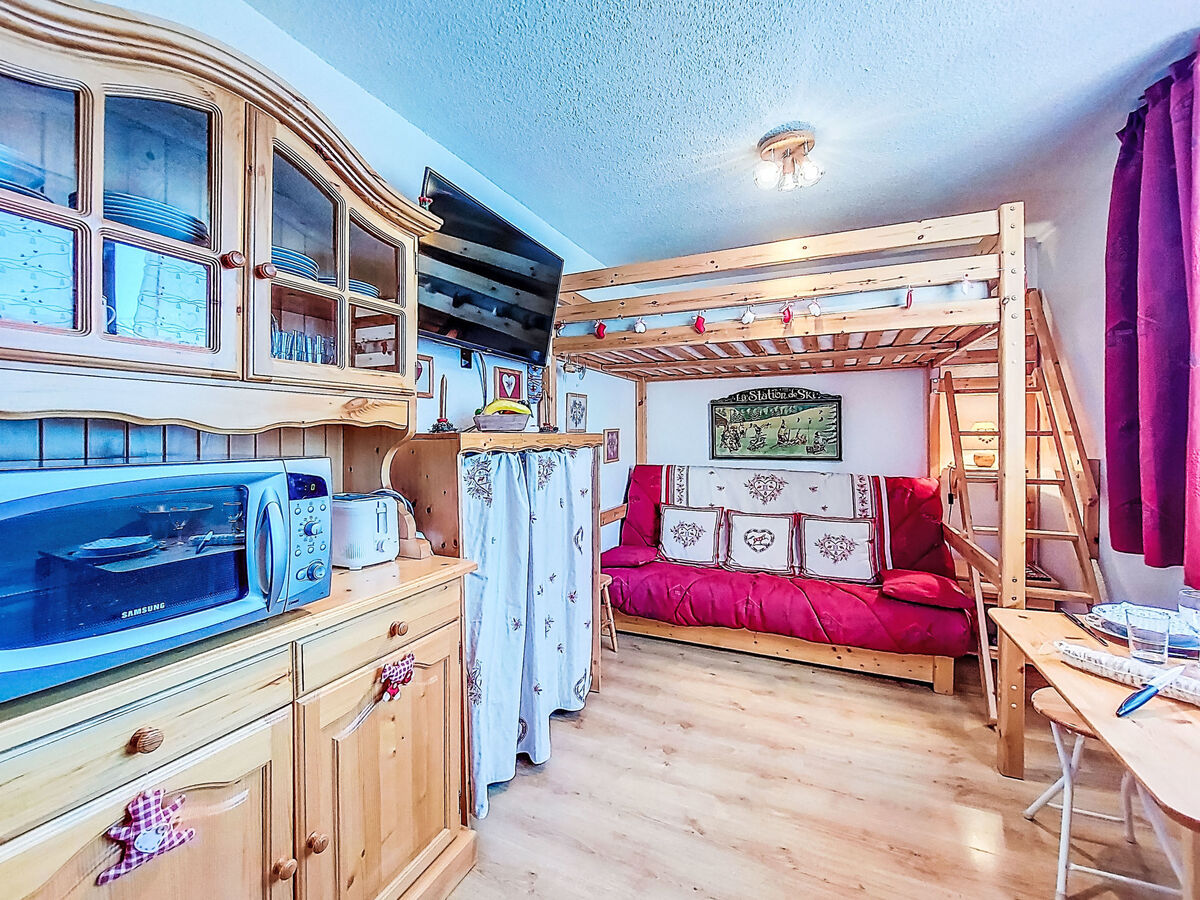 Studio 17 m² vue ski au Corbier, 9ème étage - Photo 7