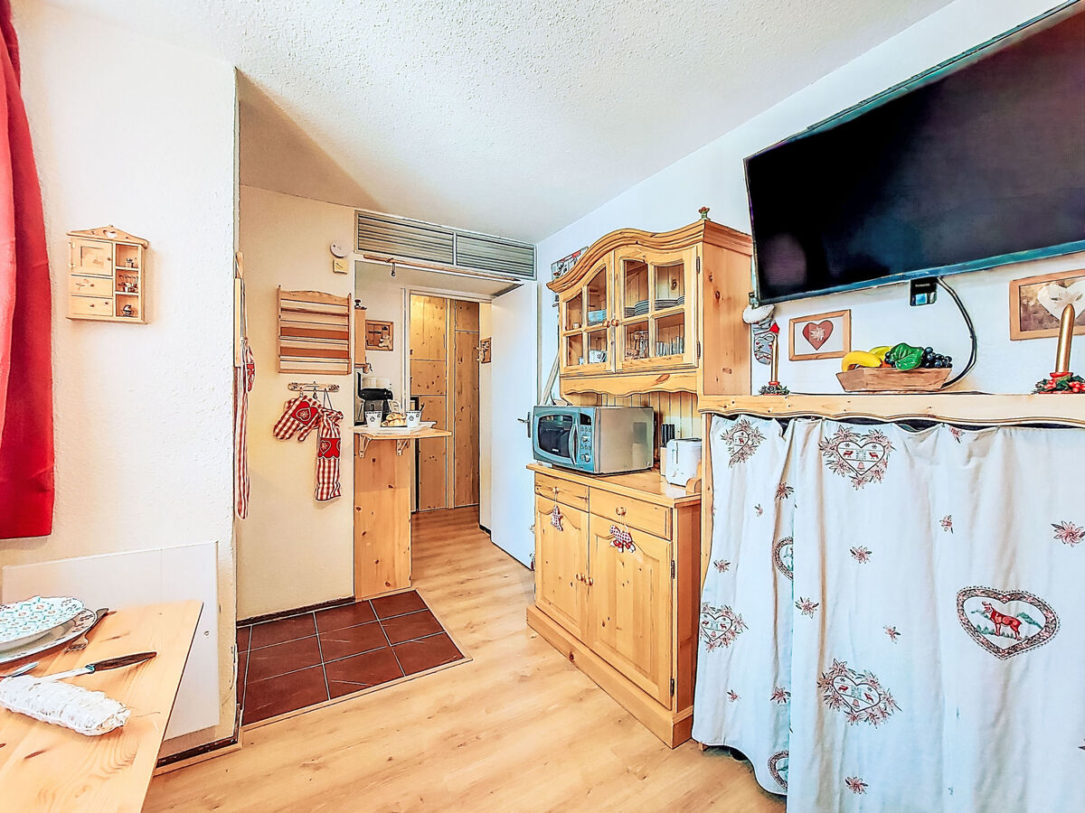 Studio 17 m² vue ski au Corbier, 9ème étage - Photo 8