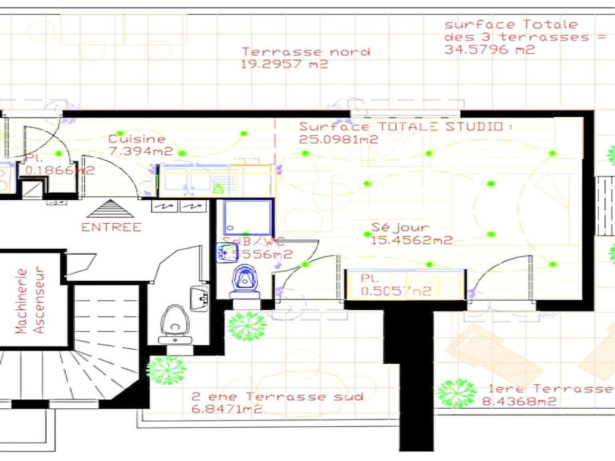 Studio Agachadou Marseille : 36m² de terrasses panoramiques - Photo 2