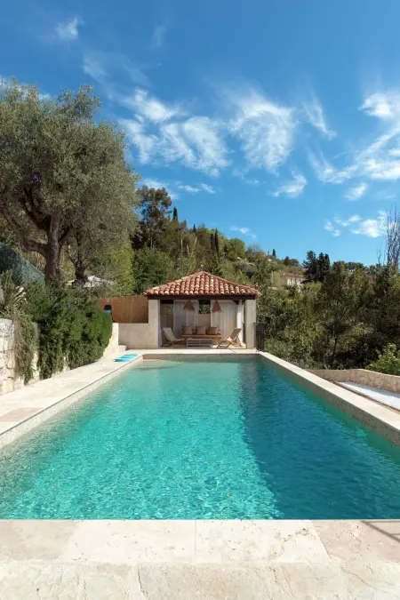 Maison provençale 5 chambres, piscine et vue mer à Vence : photo 3