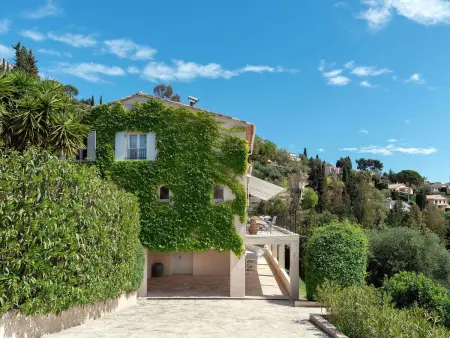 Maison provençale 5 chambres, piscine et vue mer à Vence : photo 6