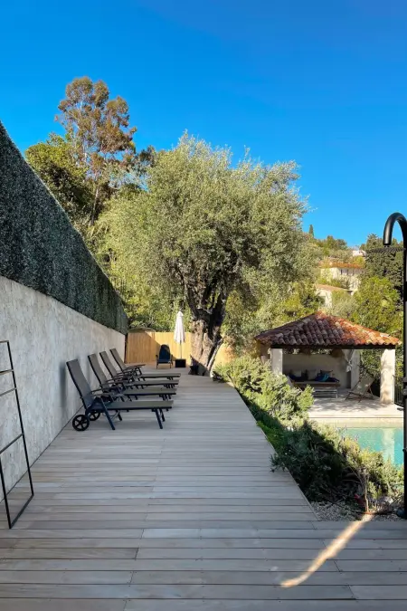 Maison provençale 5 chambres, piscine et vue mer à Vence : photo 44