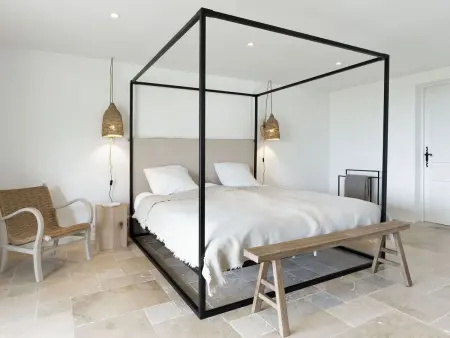 Maison provençale 5 chambres, piscine et vue mer à Vence : photo 46