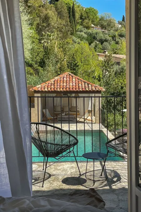 Maison provençale 5 chambres, piscine et vue mer à Vence : photo 51