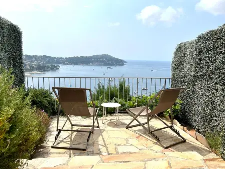 Location appartement à Villefranche sur Mer, Studio mit Terrasse und Panoramablick