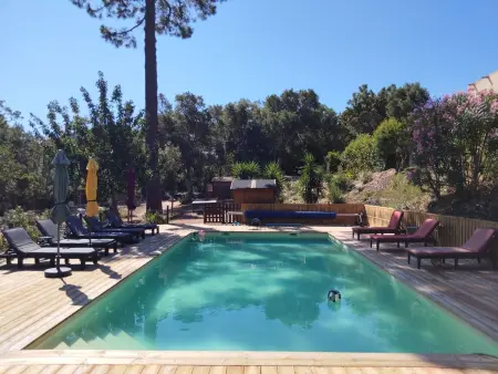 Chalet Albareddu : 3 chambres, piscine chauffée à Conca : photo 35