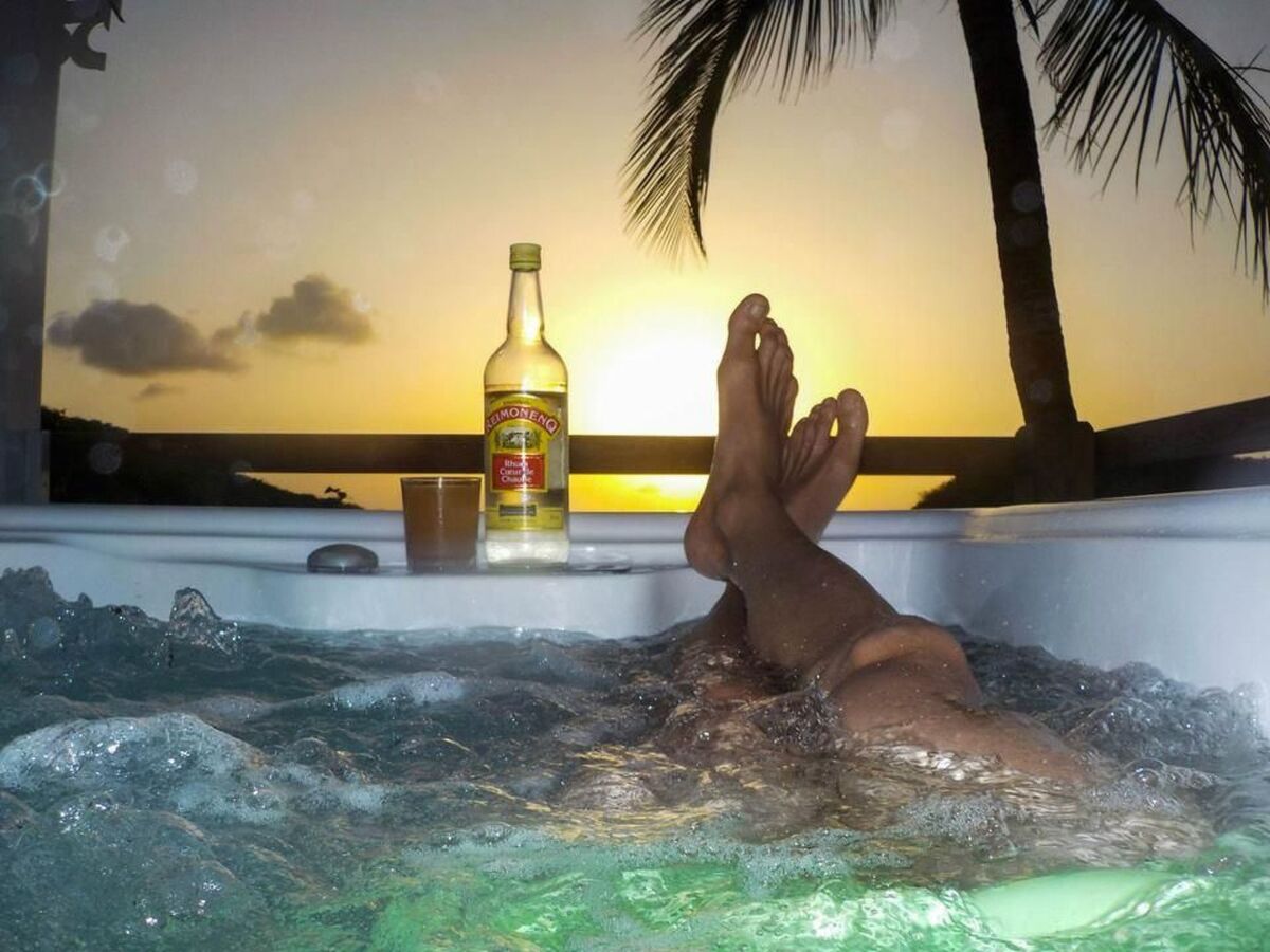 Maison vue mer avec jacuzzi privé à Deshaies - Photo 3