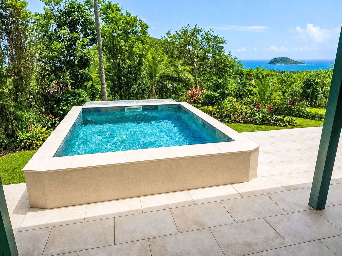 Bungalow créole 3 chambres, vue mer et piscine privée - Photo 1