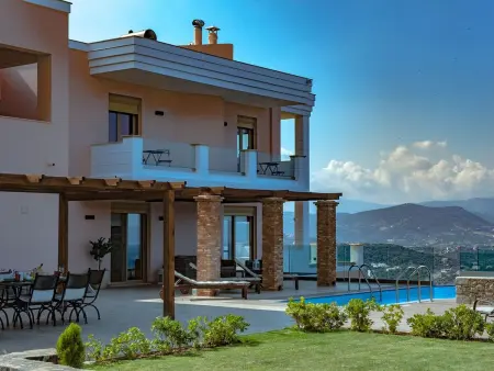 Location maison à Agios Nikolaos, Brandneue, schicke und luxuriöse Wohnung
