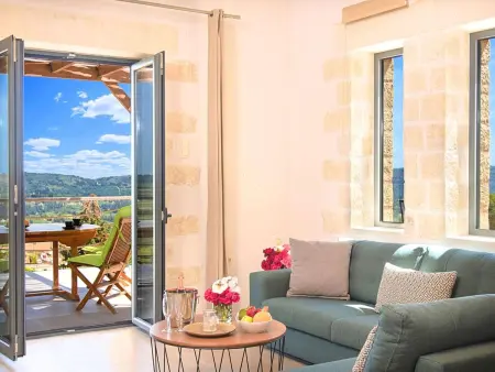 Hütte  Villa Vardis  mit eigenem Pool, Location Maison 8 personnes à Georgioupoli - Photo 11