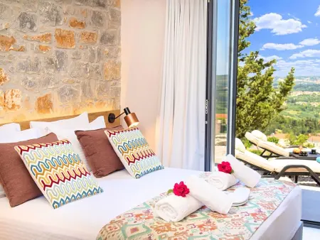 Hütte  Villa Vardis  mit eigenem Pool, Location Maison 8 personnes à Georgioupoli - Photo 24