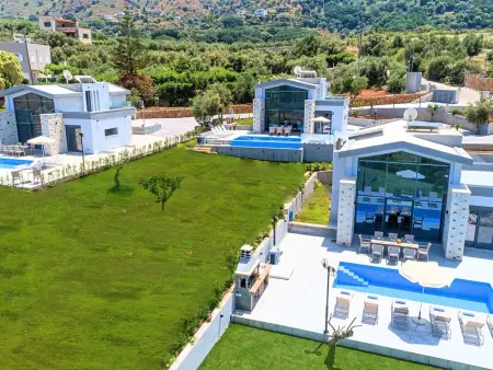 für 15 Personen in Chania, Kreta (West-Kreta), Location Maison 15 personnes à Georgioupoli - Photo 6