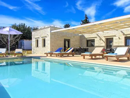 Orientem Villa Beheizter Pool, Location Maison 9 personnes à Georgioupoli - Photo 3