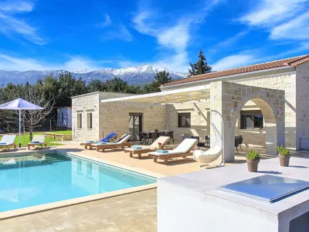 Orientem Villa Beheizter Pool, Location Maison 9 personnes à Georgioupoli - Photo 5