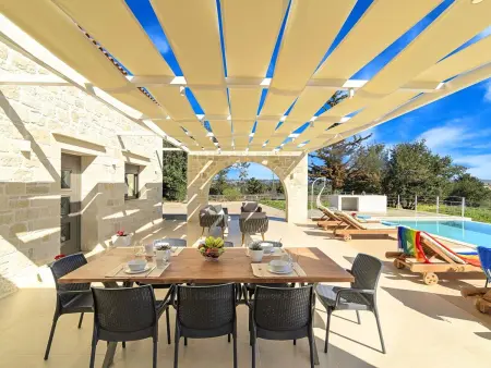 Orientem Villa Beheizter Pool, Location Maison 9 personnes à Georgioupoli - Photo 9
