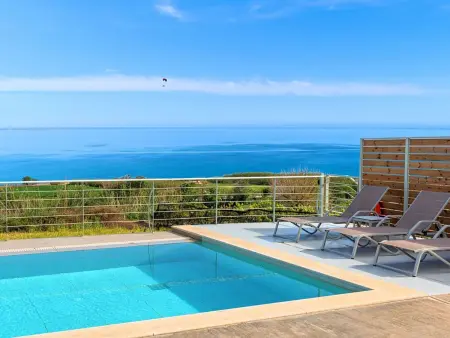 Vista Mare Villa Beheizter Pool, Location Maison 6 personnes à Georgioupoli - Photo 2