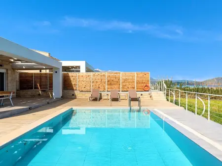 Vista Mare Villa Beheizter Pool, Location Maison 6 personnes à Georgioupoli - Photo 4