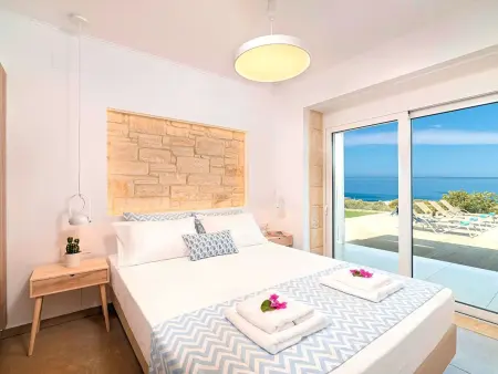 Vista Mare Villa Beheizter Pool, Location Maison 6 personnes à Georgioupoli - Photo 22