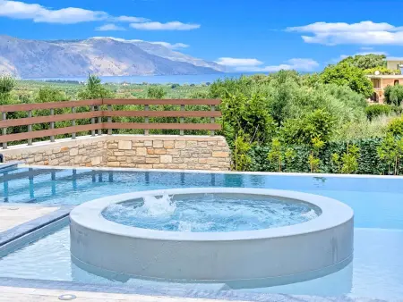 Minaos8  mit privatem Pool, Location Maison 8 personnes à Georgioupoli - Photo 6