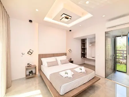 Minaos8  mit privatem Pool, Location Maison 8 personnes à Georgioupoli - Photo 19