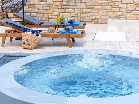 Minaos8  mit privatem Pool, Location Maison 8 personnes à Georgioupoli - Photo 27