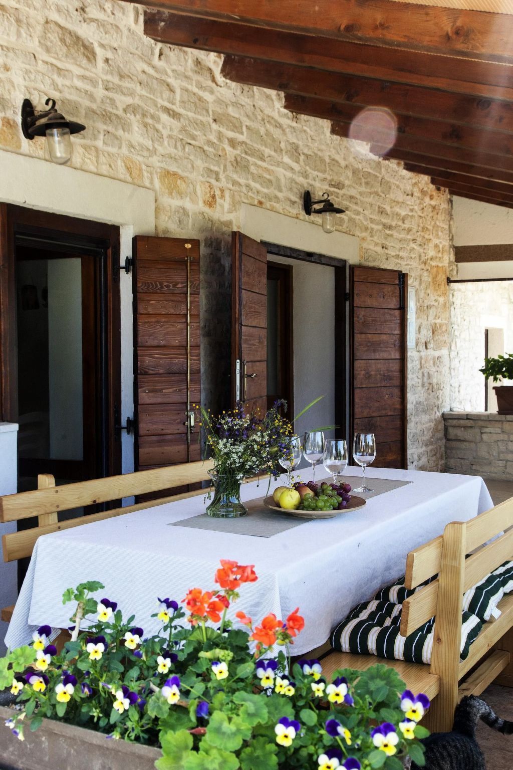 Villa Ana : maison en pierre avec vue sur la mer, Bale - Photo 19