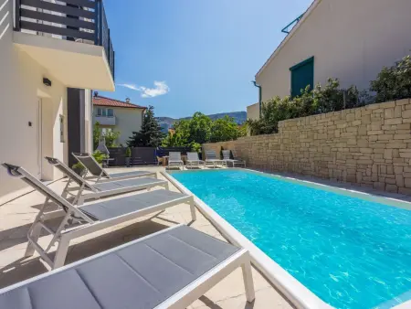 Villa 8 personnes avec piscine privée chauffée à Baška : photo 4