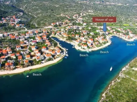 Maison 4 chambres à 40m de la plage, Rogoznica : photo 3