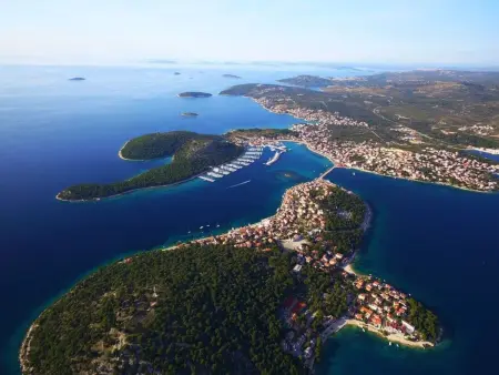 Maison 4 chambres à 40m de la plage, Rogoznica : photo 26