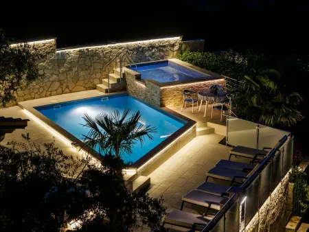 Villa 18 pers. avec piscine et ponton privé à Ražanj : photo 4