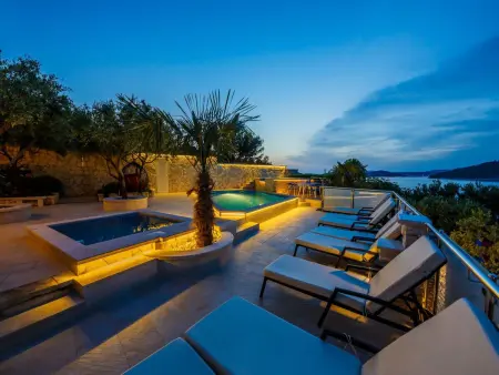 Villa 18 pers. avec piscine et ponton privé à Ražanj : photo 17