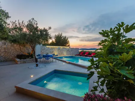 Villa 18 pers. avec piscine et ponton privé à Ražanj : photo 39