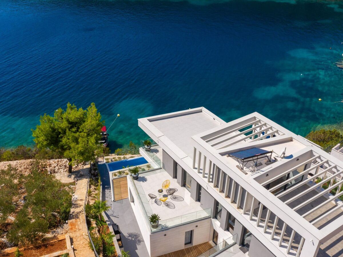 Villa Extravaganza à Vinišće, piscine infinie face à la mer - Photo 5