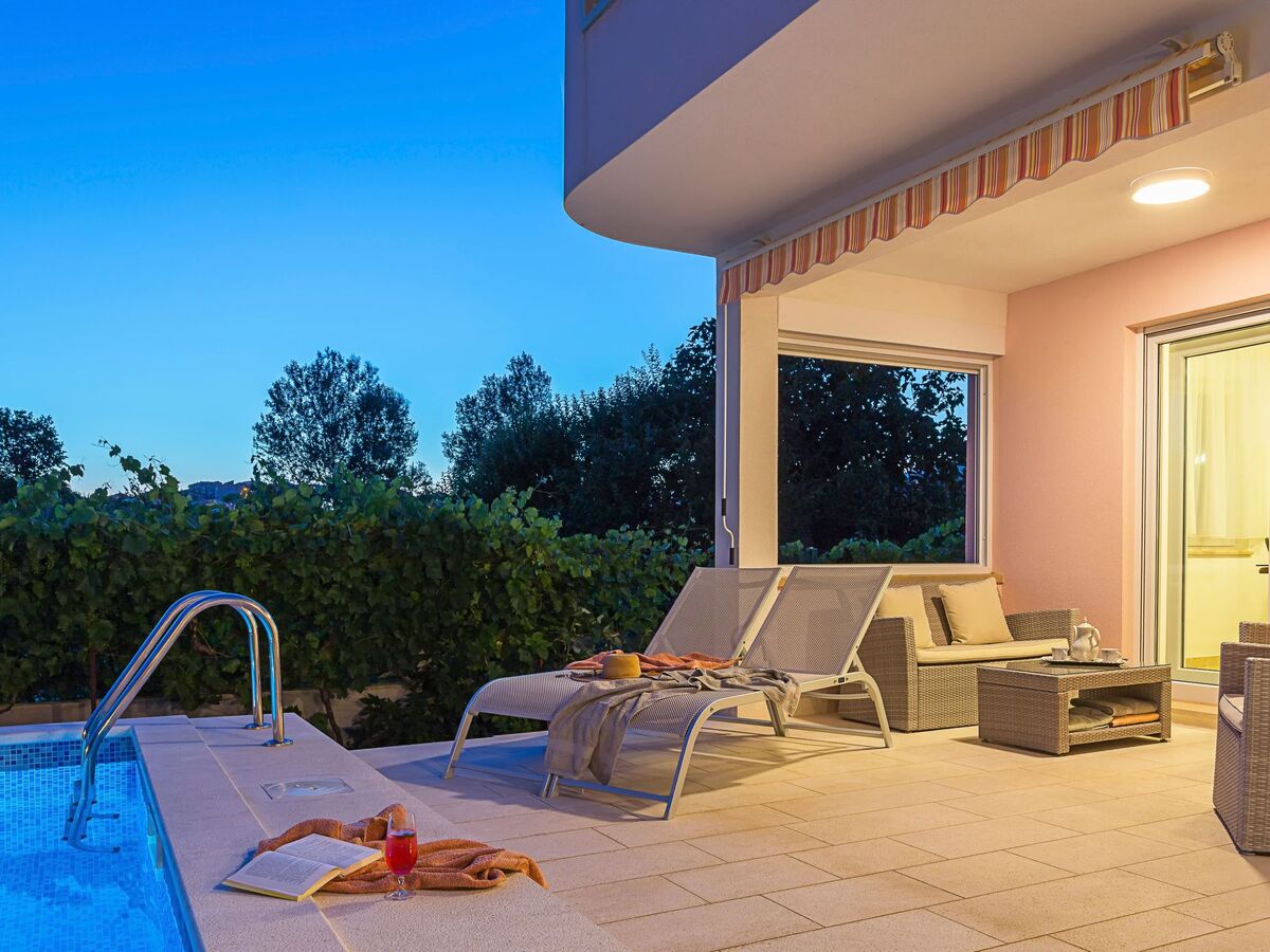 Maison Stobreč avec piscine chauffée privée, 250m de la plage - Photo 18