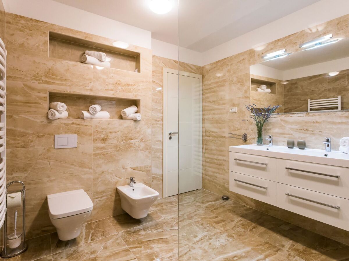 Maison Stobreč avec piscine chauffée privée, 250m de la plage - Photo 37