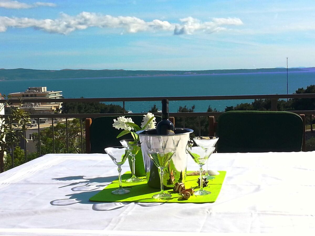 Villa Petra à Podstrana, vue mer et piscine - Photo 16