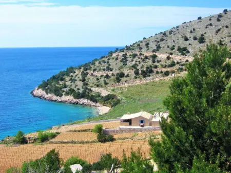 Maison en pierre avec vue sur Hvar et plage privée : photo 2