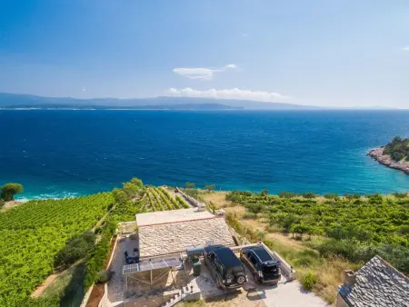Maison en pierre avec vue sur Hvar et plage privée : photo 4